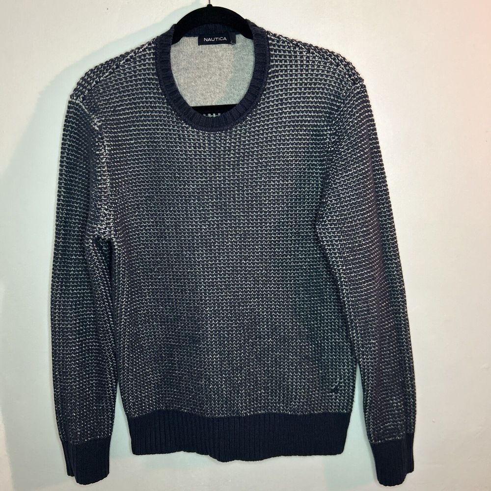 Nautica Acrylic Crew Neck Sweaters for Men Size Large